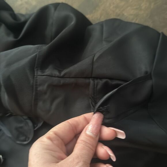 Vampire Viking Overcoat Dress  Solid Mock Neck Halloween Costume Steampu… - Picture 13 of 13